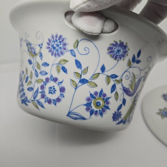 Vintage Lotte Coupe by Figgjo 1 Qt Casserole Bowl w/ Lid, Norway, 1972 - Picture 15 of 15